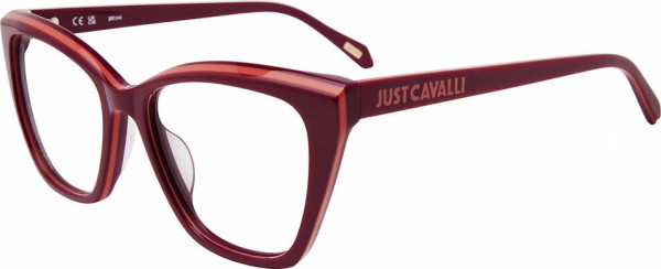 Just Cavalli VJC084V Eyeglasses, MULTILAYER BORDEAUX (0ANF)