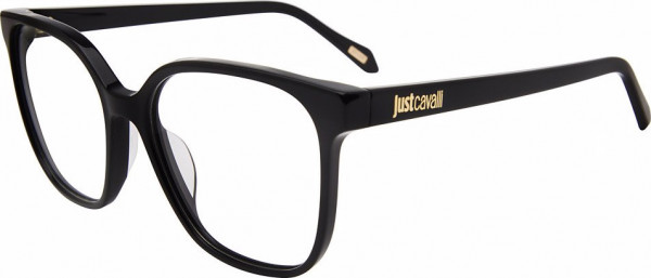 Just Cavalli VJC082 Eyeglasses, SHINY BLACK (0700)