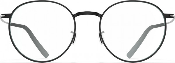 Blackfin Carmel [BF1035] Eyeglasses, C1568 - Blackfin Black/Shiny Silver