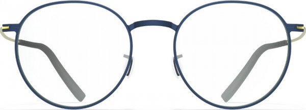 Blackfin Carmel [BF1035] Eyeglasses, C1646 - Galaxy Blue/Anodised Yellow