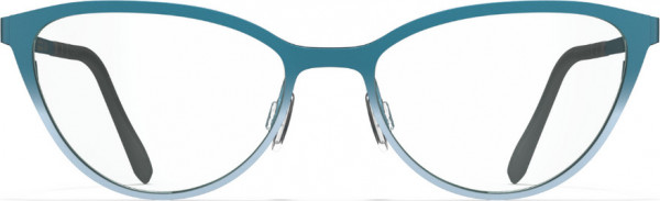 Blackfin Daphne [BF1019] Eyeglasses, C1429 - Green-Light Blue Gradient/Green