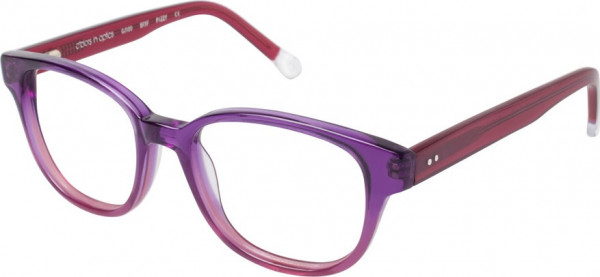 Union Bay CJ100 PIZZY Eyeglasses, BRYF RASPBERRY FADE