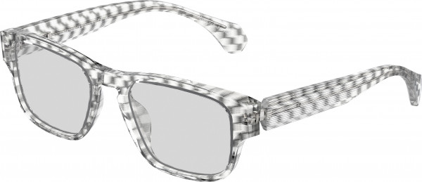 Alain Mikli A03518 Eyeglasses, 002 NEW DAMIER BLACK TRANSPARENT (BLACK)