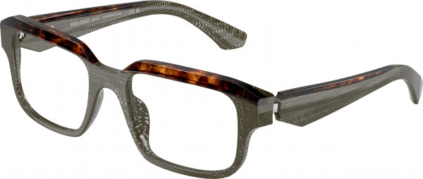 Alain Mikli A03528 Eyeglasses, 001 POINTILLEE GREEN/BROWN HAVANA (GREEN)