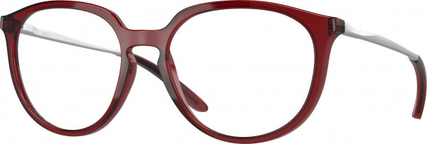 Oakley OX8150 BMNG Eyeglasses, 815004 BMNG POLISHED TRANS BRICK RED (RED)