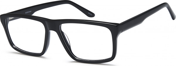 Di Caprio DC233 Eyeglasses, Black