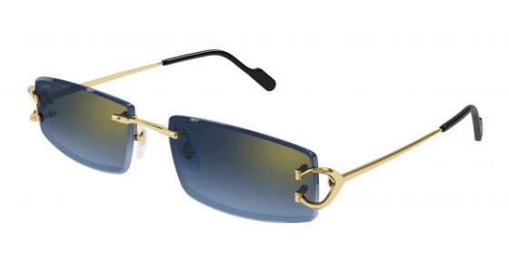 Blue cartier sunglasses best sale