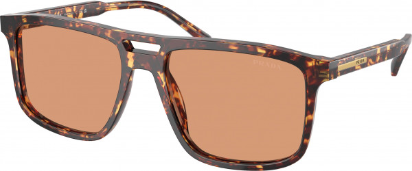 Prada PR A22SF Sunglasses, 14O07V MAGMA TORTOISE ORANGE (TORTOISE)