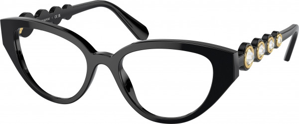 Swarovski SK2024 Eyeglasses, 1001 BLACK