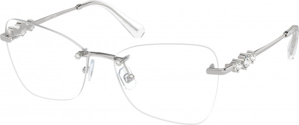 Swarovski SK1014 Eyeglasses, 4001 SILVER