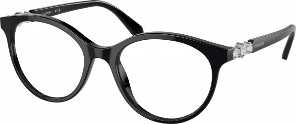 Swarovski SK2019F Eyeglasses, 1001 BLACK