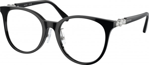 Swarovski SK2027D Eyeglasses, 1001 BLACK