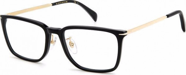 David Beckham DB 1110/G Eyeglasses, M2 B 2M2 BLK GOLD B