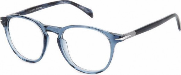 David Beckham DB 1126 Eyeglasses, 00 B Y00 BLSTRBLU