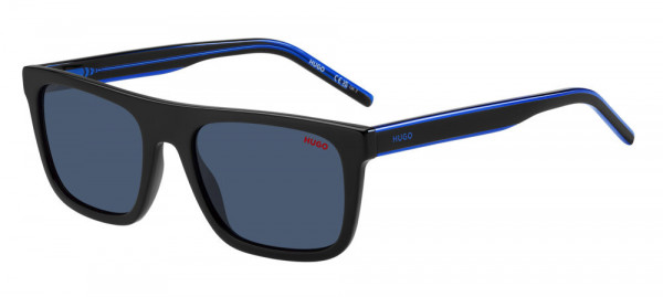 HUGO HG 1297/S Sunglasses, D51 BLKBLUEB