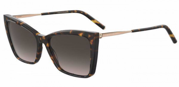 Carolina Herrera HER 0180/S Sunglasses, IK H 2IK HVNA GOLD