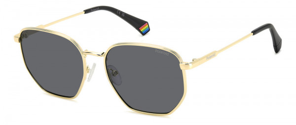 Polaroid Core PLD 6214/S/X Sunglasses, 2F7 GOLD GREY