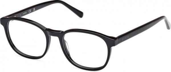 Guess GU8290 Eyeglasses, 001 - Shiny Black / Shiny Black