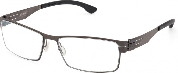 ic! berlin IC5149-D PETER C. LARGE Eyeglasses, 002 - Matte Black / Matte Black