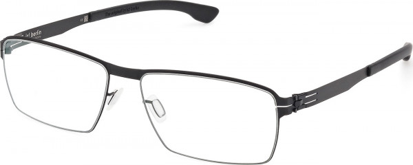 ic! berlin IC5106 LARS D. Eyeglasses, 02A - Matte Black / Matte Black