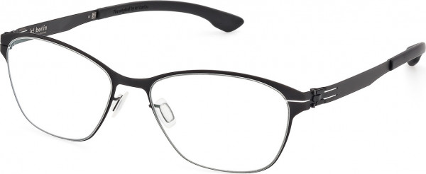 ic! berlin IC5105 IRINA R. Eyeglasses, 002 - Matte Black / Matte Black