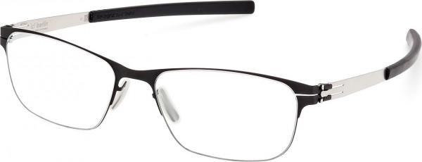 ic! berlin IC5094 PEGGY L. Eyeglasses, 002 - Matte Black / Matte Light Ruthenium