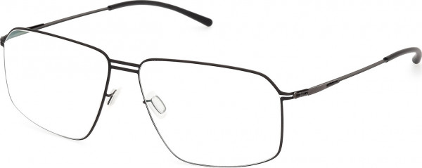 ic! berlin IC5061 TEO Eyeglasses, 002 - Matte Black / Matte Black