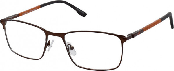 New Balance New Balance 557 NB 557 Eyeglasses, BROWN ORANGE