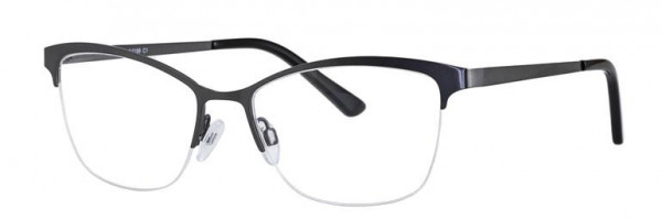 Vue V1166 Eyeglasses, C2 BLACK