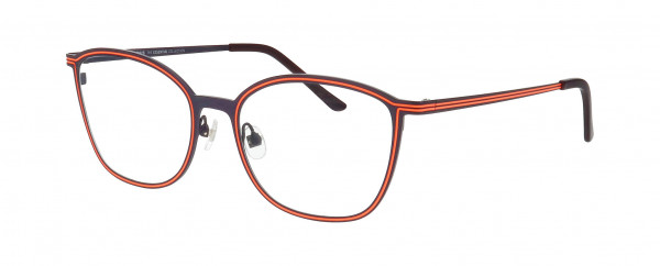 Prodesign Denmark LINED 2 Eyeglasses, AUBERGINE DARK MATT