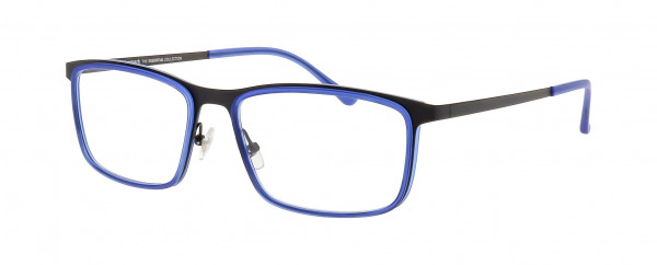 Prodesign Denmark TRIPLE 3 Eyeglasses, BLUE MEDIUM TRANSPARENT