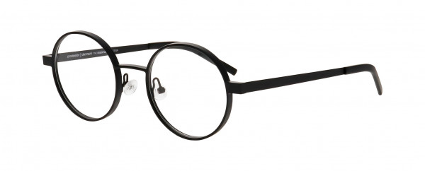 Prodesign Denmark AROS 1 Eyeglasses, BLACK MEDIUM MATT