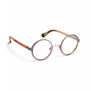 J.F. Rey JF3007 Eyeglasses, 2260 BLUE / ORANGE