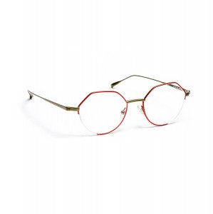 J.F. Rey JF2975 Eyeglasses, 3045 RED / KHAKI