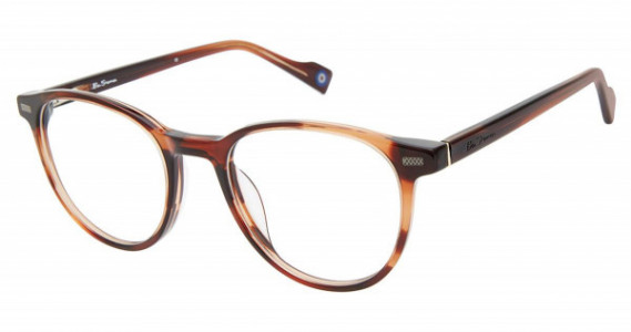 Ben Sherman YORK Ben Sherman Eyeglasses, C02 BROWN HORN