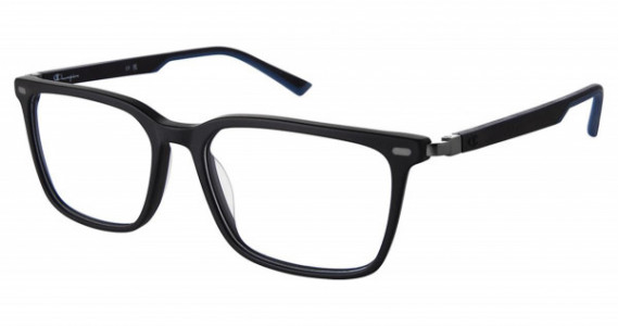 Champion SURGEX100 Memory Metal Extended Size Champion Eyeglasses, C01 MATTE BLACK