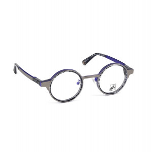 J.F. Rey JF3063 Eyeglasses, 0628 GREY GUN / BLUE