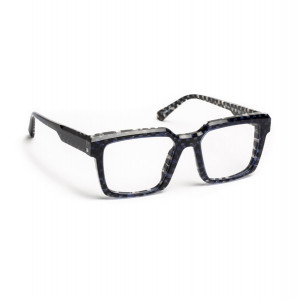 J.F. Rey INDIANA Eyeglasses, 2809 BLUE STRIPED