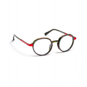 J.F. Rey JF2977 Eyeglasses, 4530 GREEN / RED