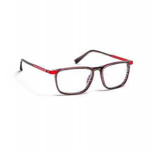 J.F. Rey JF2976 Eyeglasses, 0230 STRIPED GREY / RED