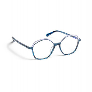 J.F. Rey PA098 Eyeglasses, 2025 BLUE NIGHT/GREEN/LILAC