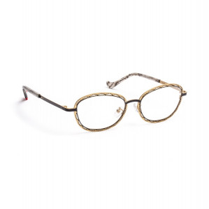 Boz by J.F. Rey LATIKA Eyeglasses, 0050 AF BLACK / GOLD