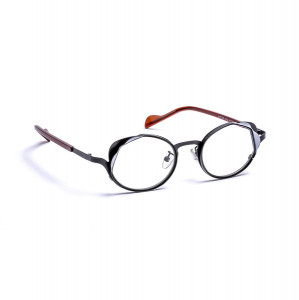 Boz by J.F. Rey JUPITER Eyeglasses, 0010 BLACK / WHITE