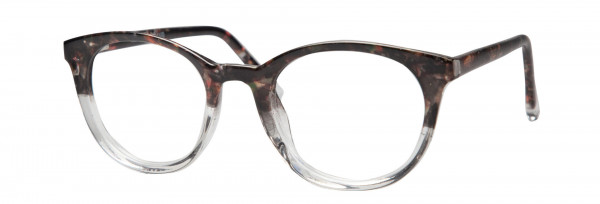 Enhance EN4486 Eyeglasses, Brown Amber Fade