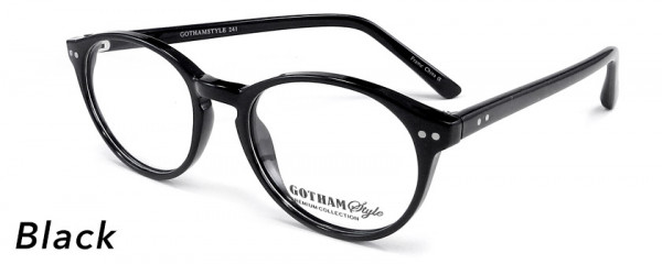 Smilen Eyewear Gotham Premium GothamStyle 241 Eyeglasses, Amber