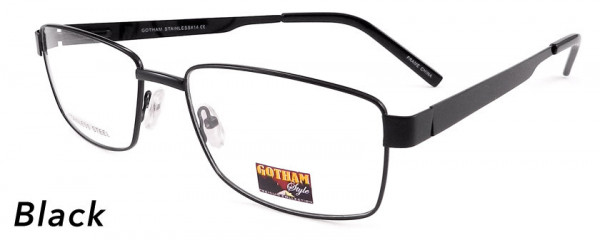 Smilen Eyewear LARGE FRAMES GothamStyle Stainless 14 Eyeglasses