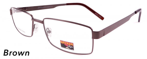 Smilen Eyewear LARGE FRAMES GothamStyle Stainless 13 Eyeglasses