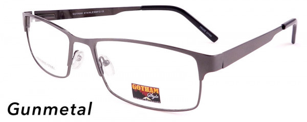 Smilen Eyewear LARGE FRAMES GothamStyle Stainless 12 Eyeglasses