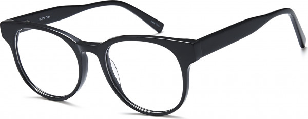 Di Caprio DC236 Eyeglasses, Black