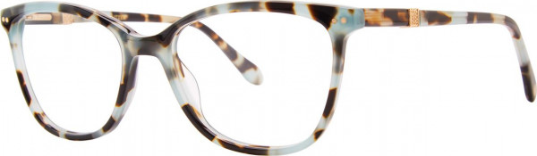 Lilly Pulitzer June Eyeglasses, Ice Blue Tortoise